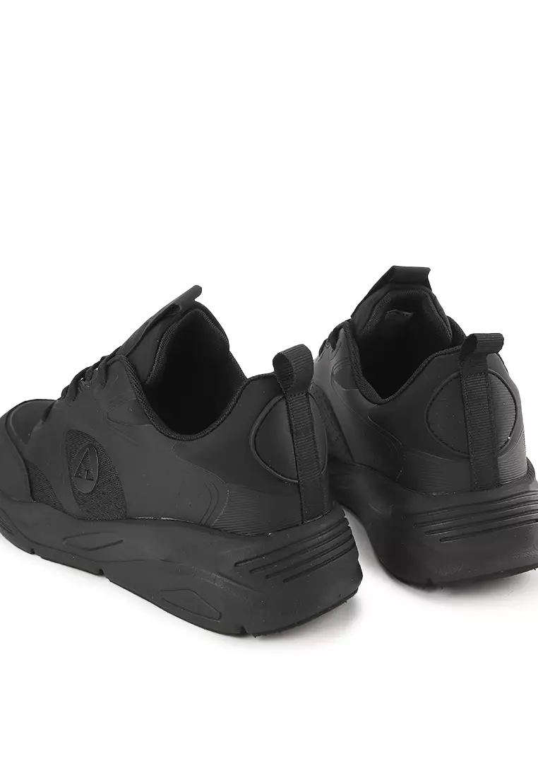 Sneakers Airwalk All Black Sepatu Sneakers Airwalk Full Black Jual