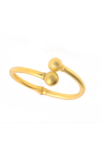 TOMEI gold TOMEI Bangle, Yellow Gold 916 (9L-BK1422-1C-17cm) 5728AACE72C15EGS_1