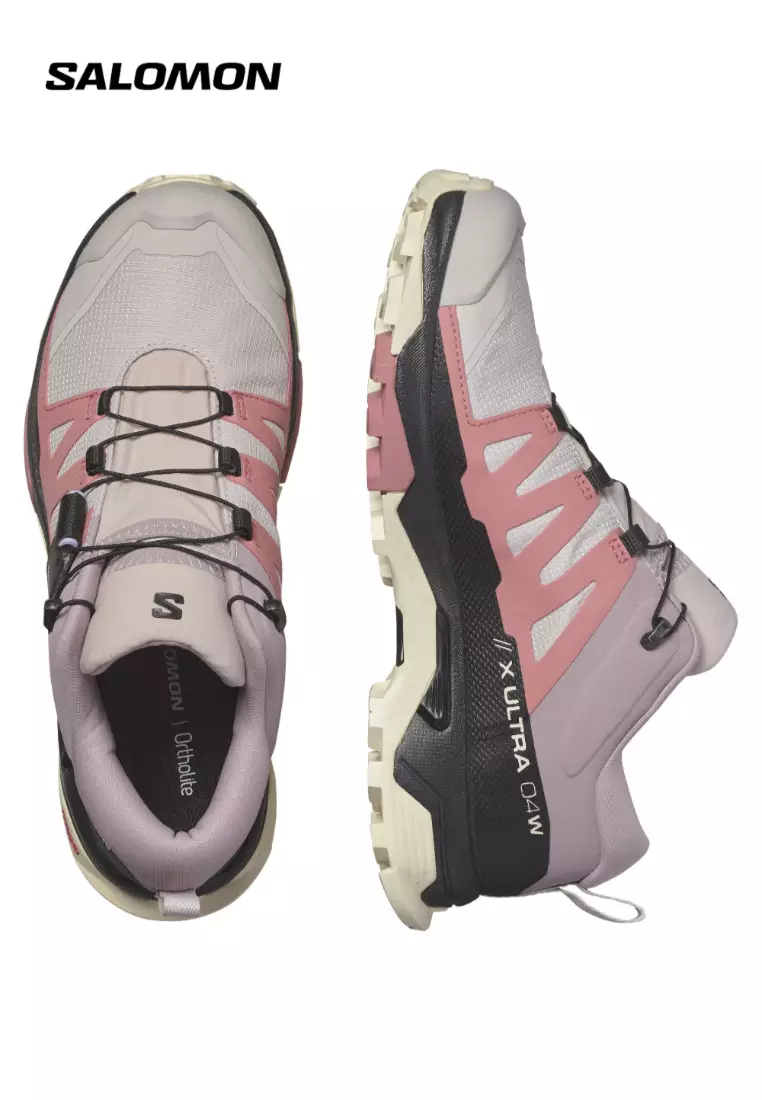 X ULTRA 4 GTX Women Outdoor Shoes in Ashes Of Roses / Light Mahogany / Almond Milk