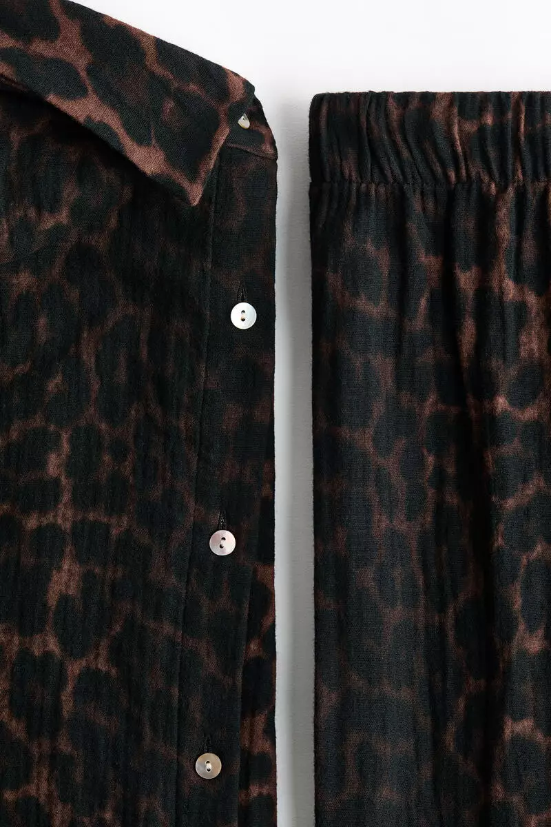 Cotton muslin pyjamas