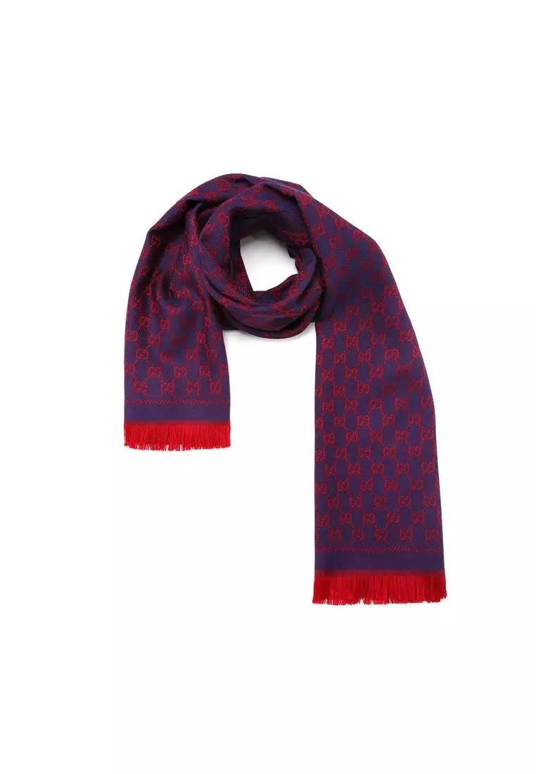 Gucci purple hot sale scarf