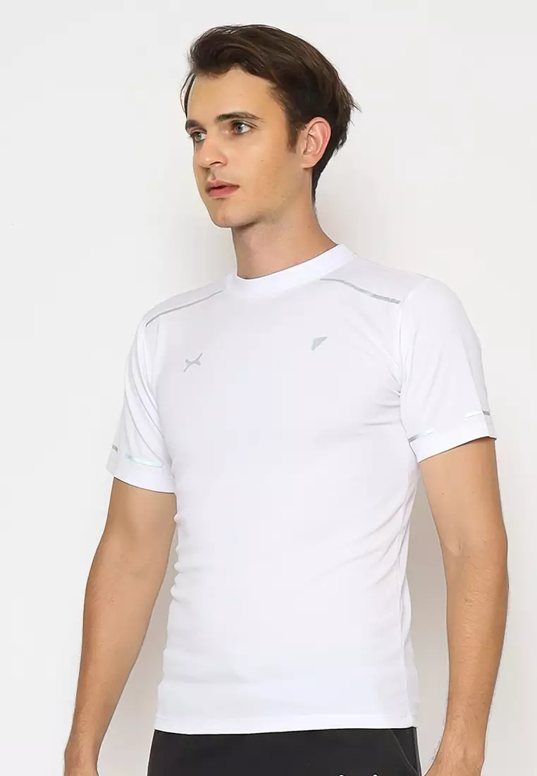 Running Jersey Reflective ROne series White