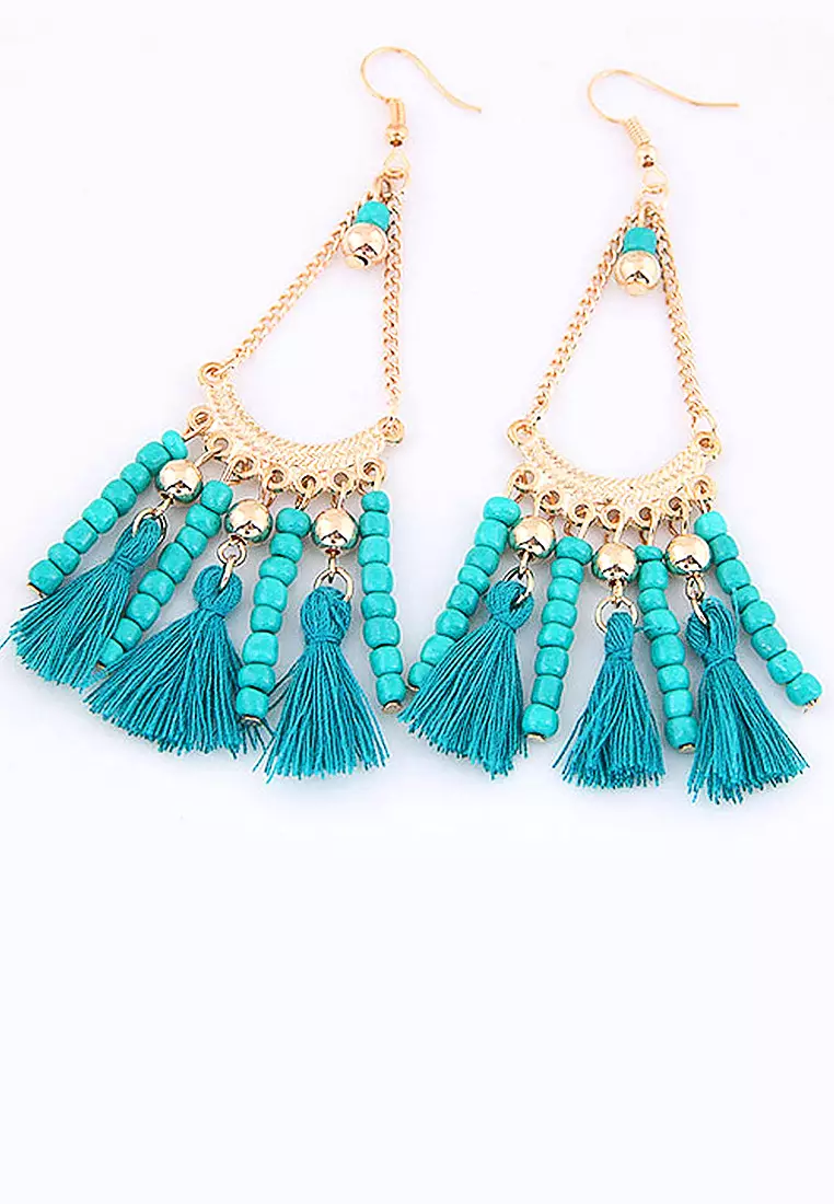 Tassel earrings online online cheap