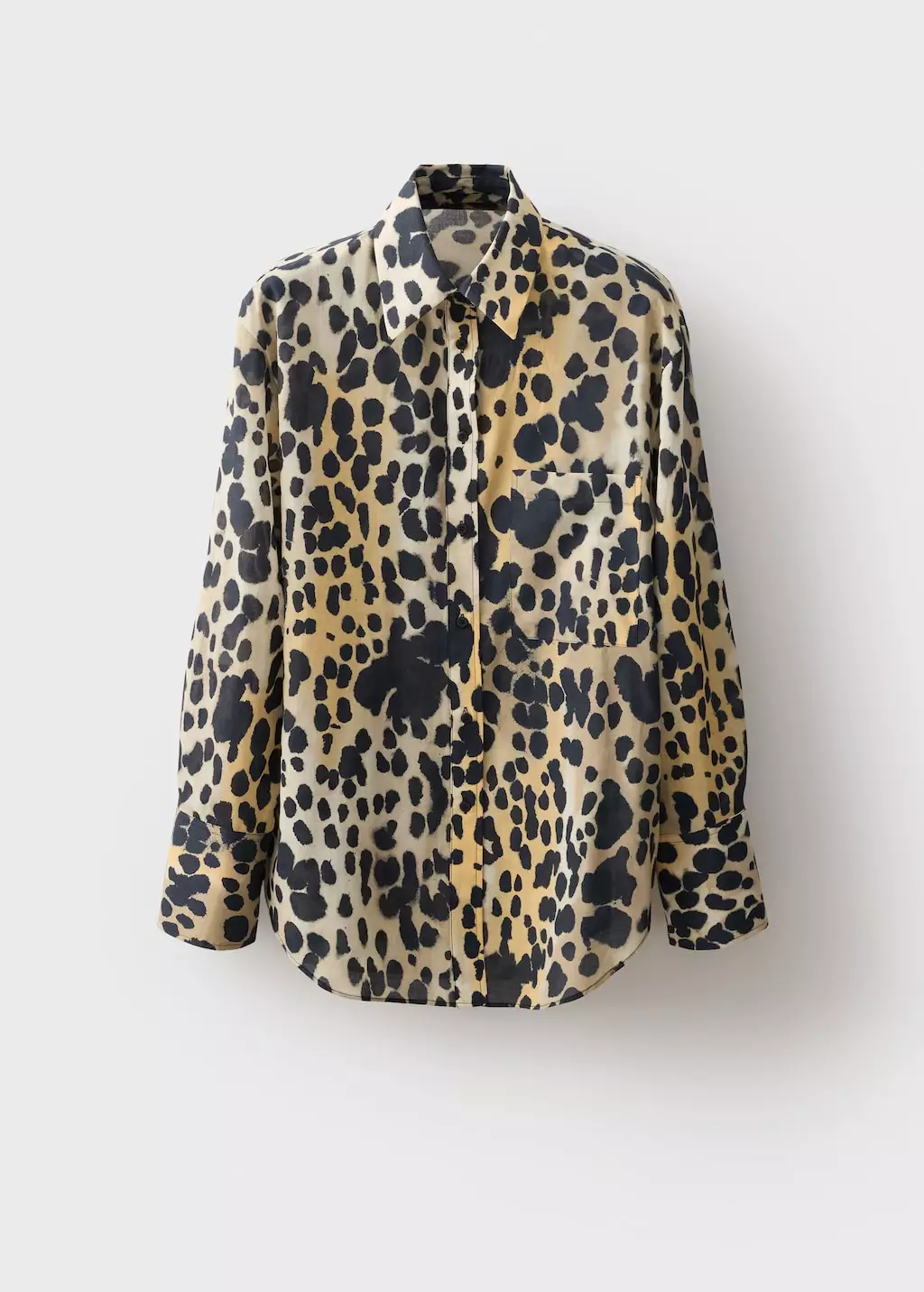 Kemeja leopard kantong