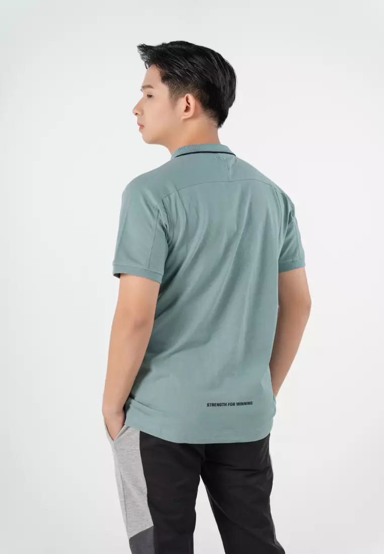 Natural Softness Tritoni Polo Cotton T-shirt