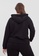 Vero Moda black Plus Size Octavia Long Sleeve Hoodie 62131AAB14F1D9GS_2