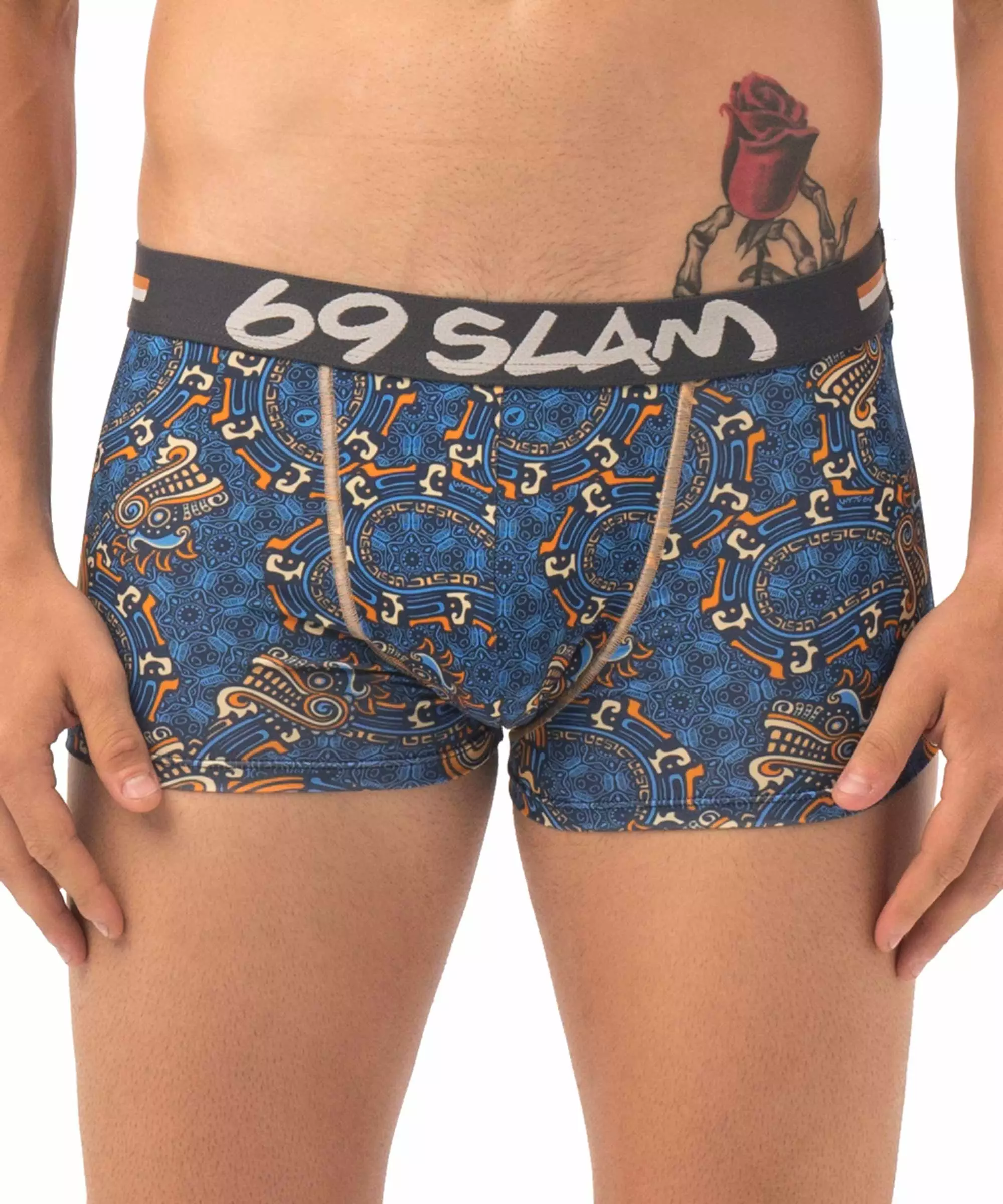 69slam - Mayan Dragon Boxer shorts