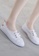 Twenty Eight Shoes white Smart Causal Leather Sneakers RX5186 345AFSH10539A4GS_5