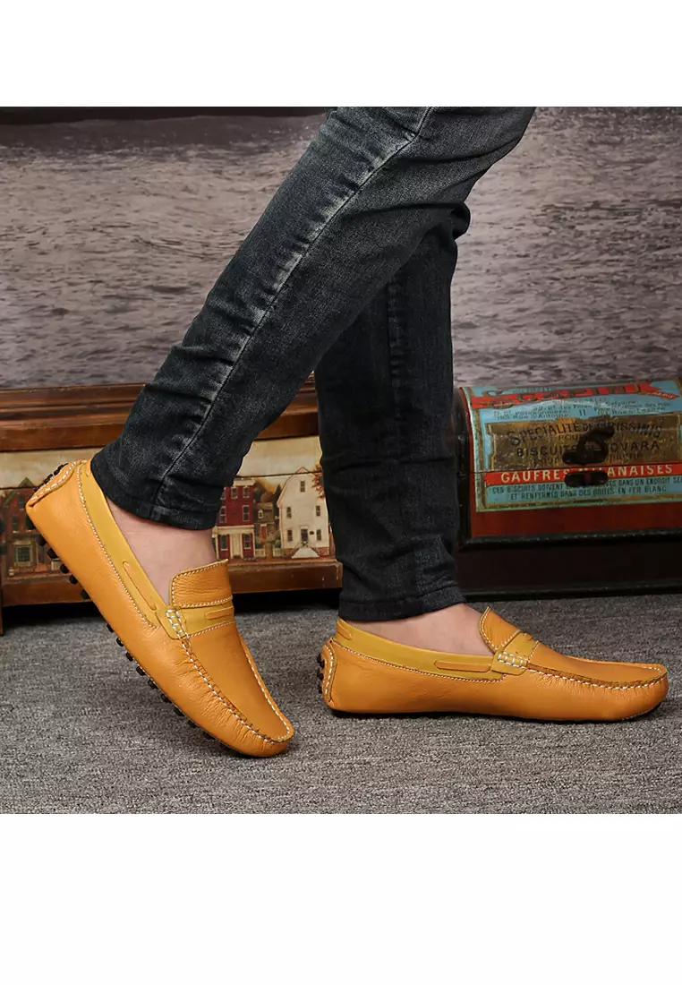 Leather Loafers & Boat Shoes YY9009