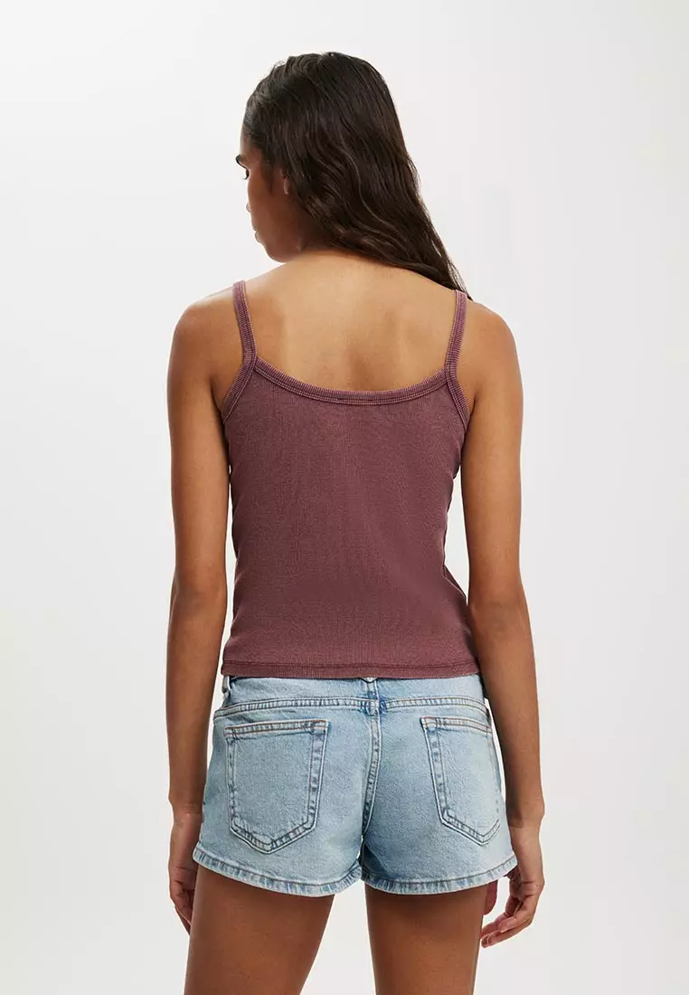 Goldie Rib Scoop Cami