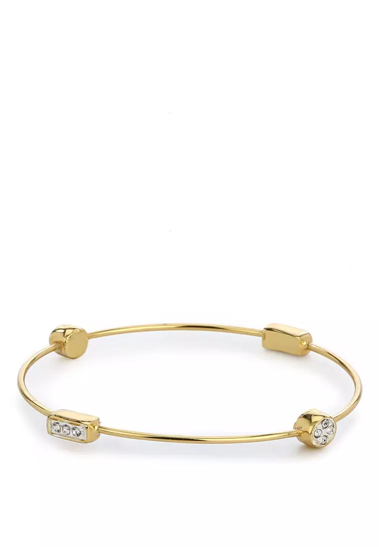 Gold bangle outlet type bracelet