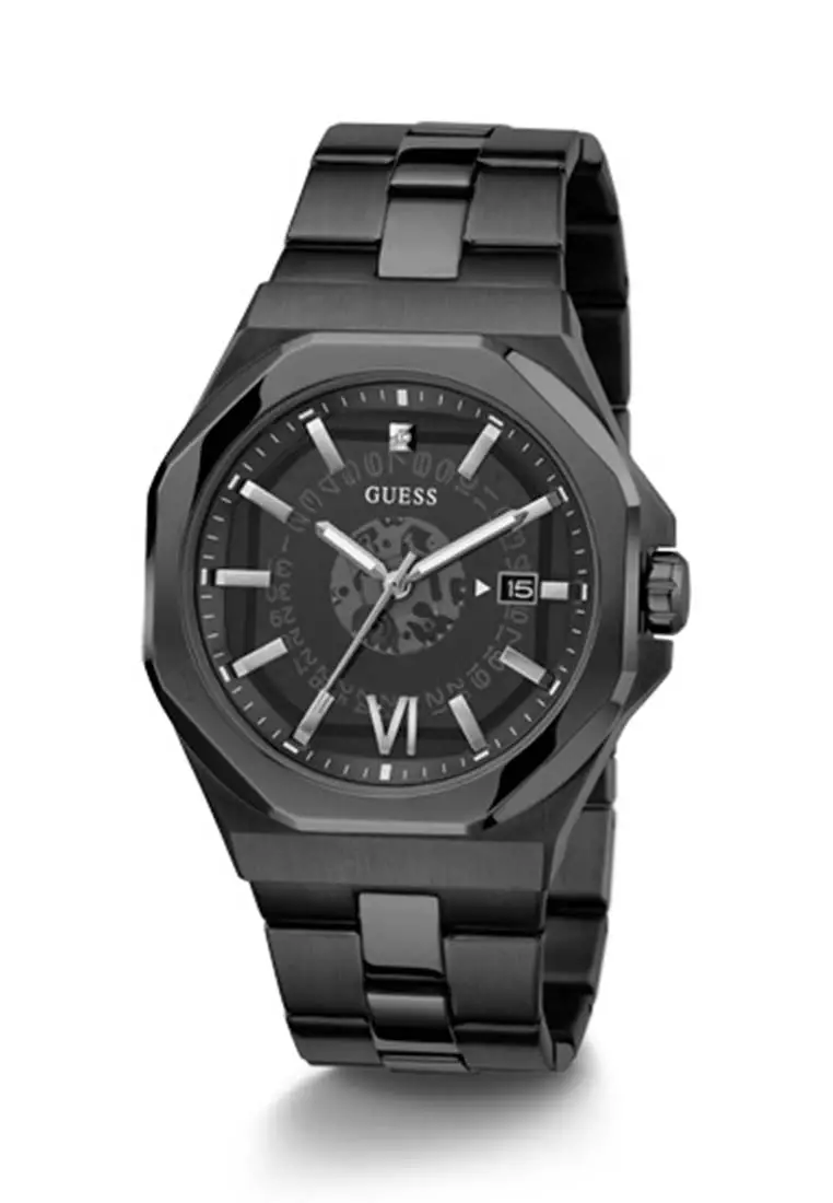Black sales watch guess