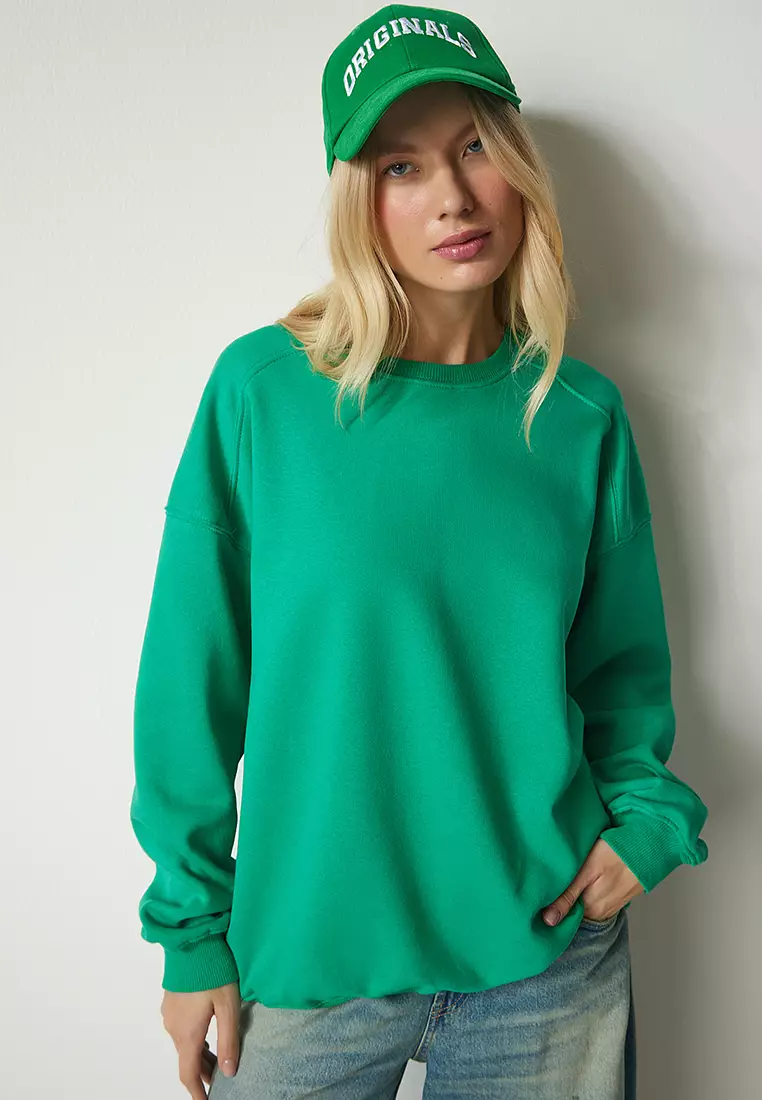 Buy Happiness Istanbul Oversized Sweatshirt 2025 Online ZALORA