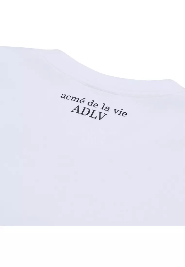 ADLV Metal Bear Short Sleeve T-Shirt White