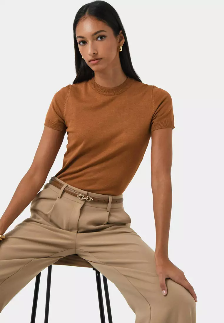Catherine Short Sleeve Knit