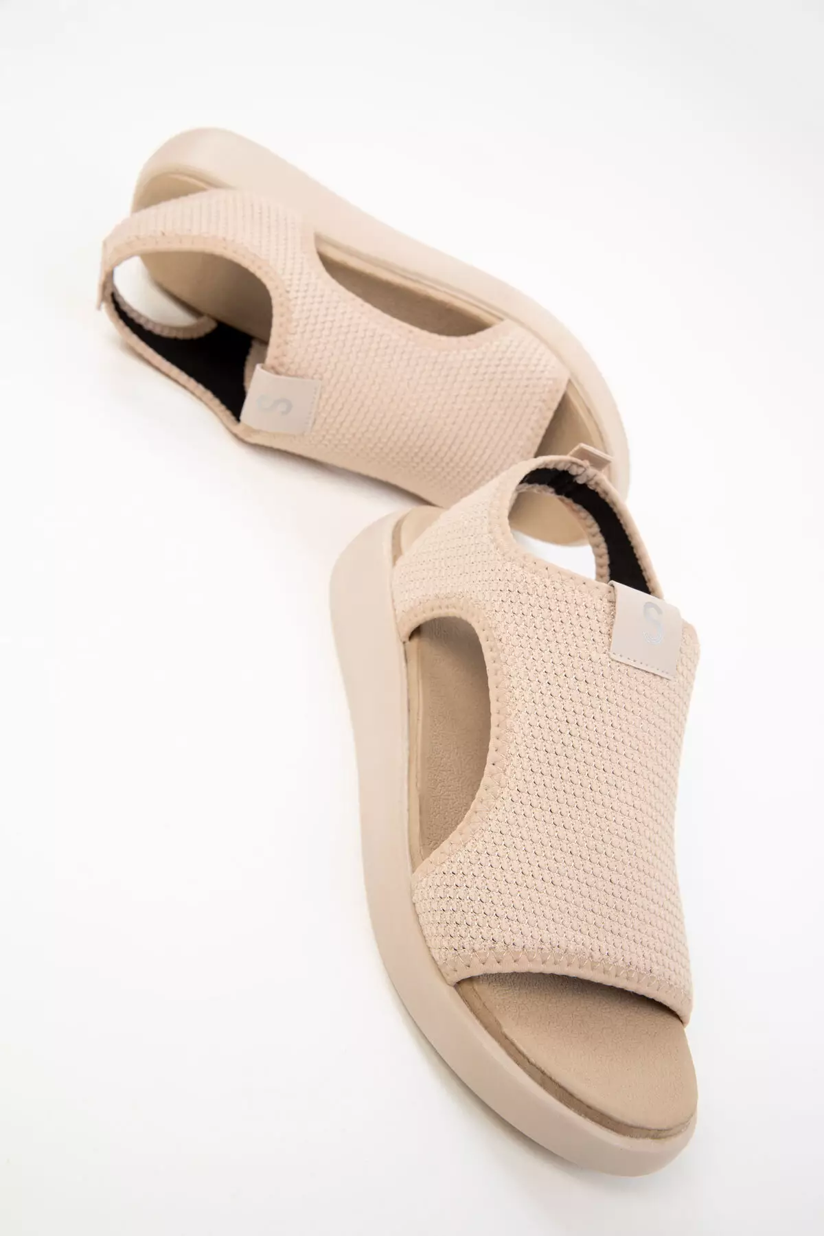 Beige Women's Sandals 16136