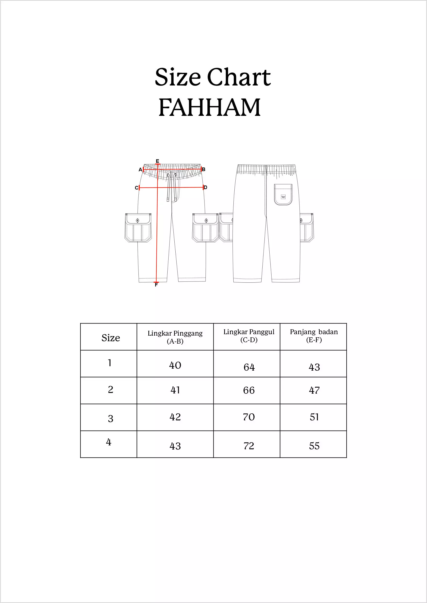 Qna Boy Fahham Celana Panjang Cargo Katun Anak Biru Tua