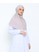 My Daily Hijab grey Bergo Mirae Lasercut Silver 850DEAA444C4B8GS_5