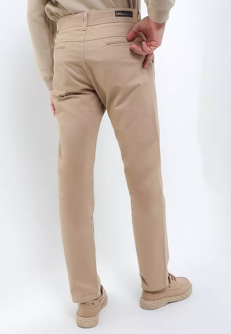 Slim Fit Chino Pants HFL016BR