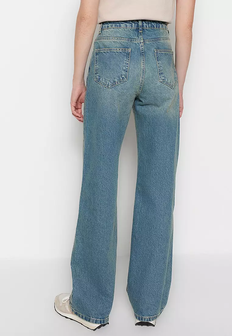 High Waist Wide Leg Jeans