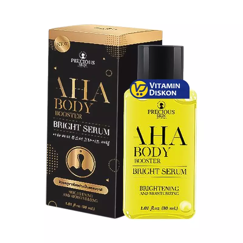 PRECIOUS SKIN AHA MIMI BRIGHTENING & WHITENING BOOSTER BODY SERUM 30ML