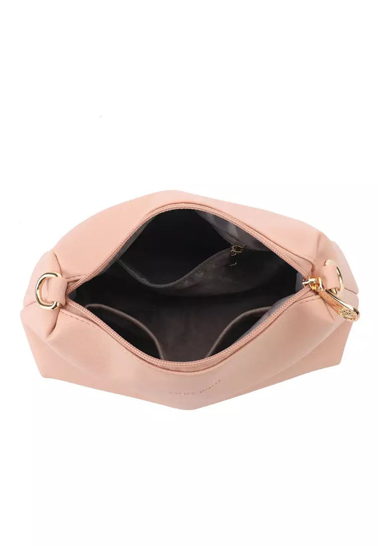 Women's Sling Bag / Crossbody Bag - Light Pink