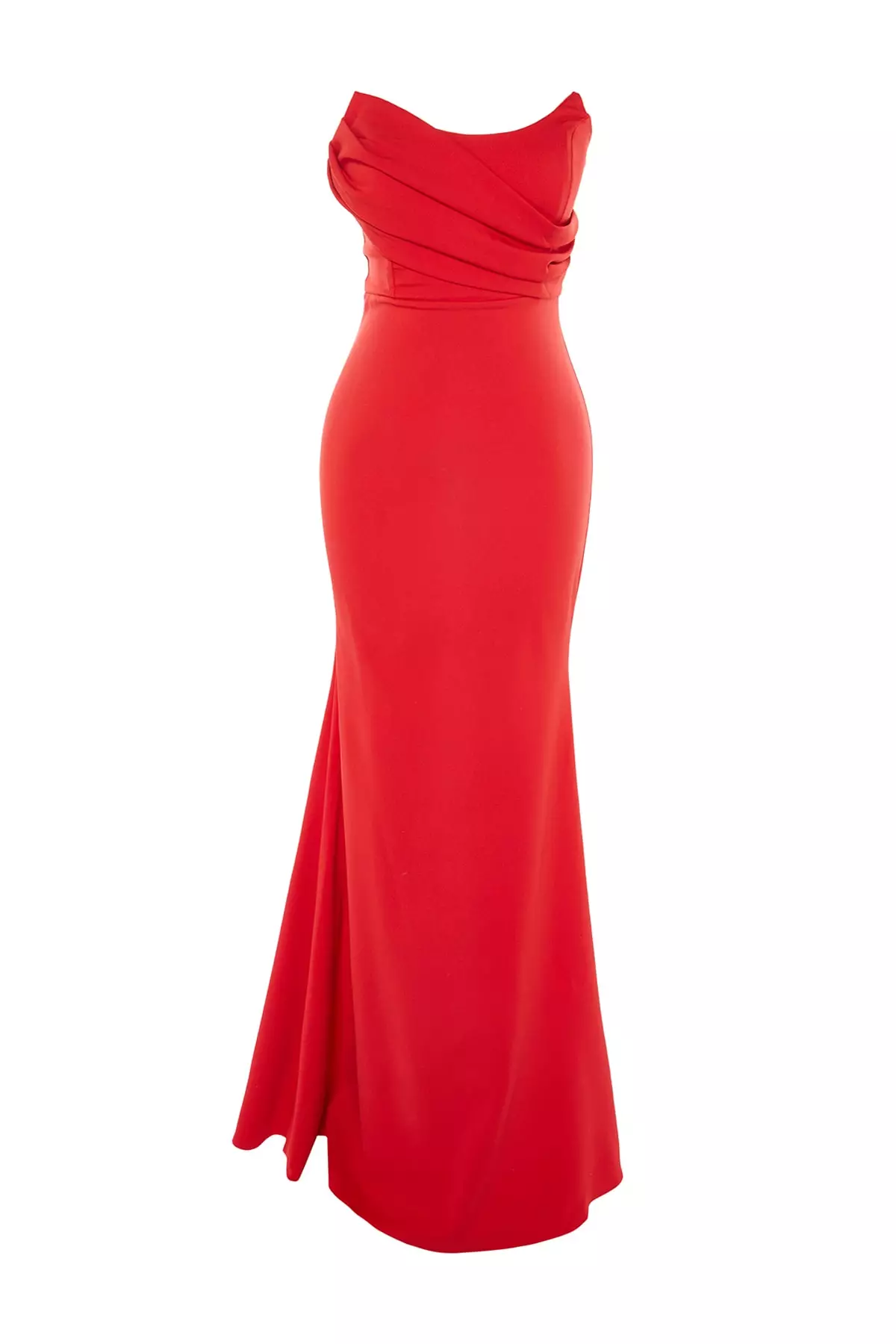 Strapless Evening Dress