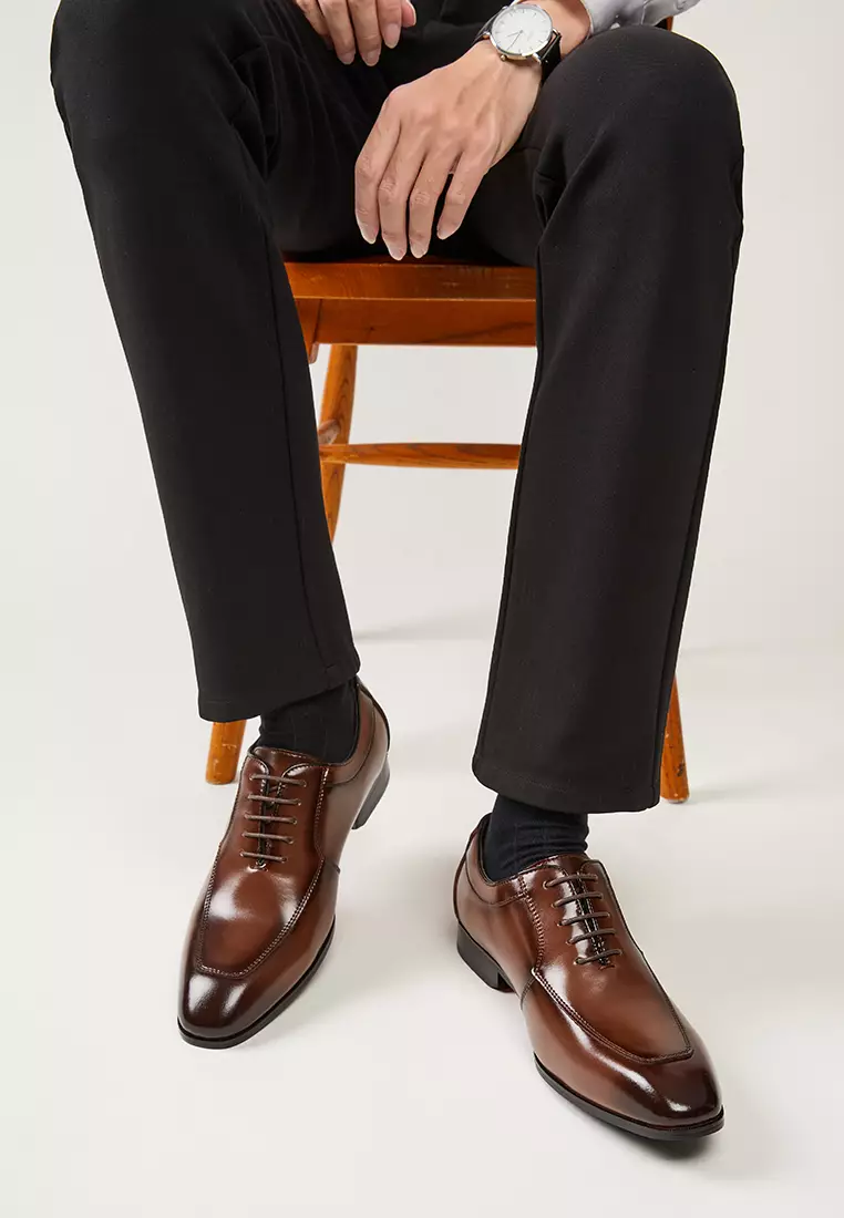 Leather Oxford Shoes KB24315-2