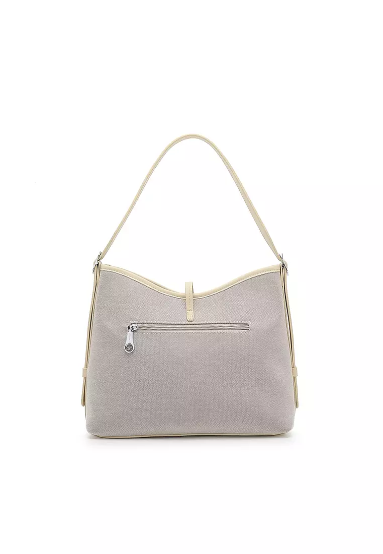 Women's Top Handle Bag / Sling Bag / Crossbody Bag - Yellow