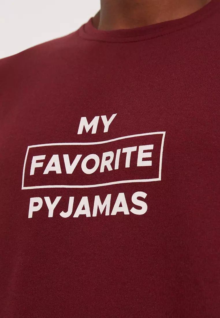 Regular Fit Printed Pajamas Set