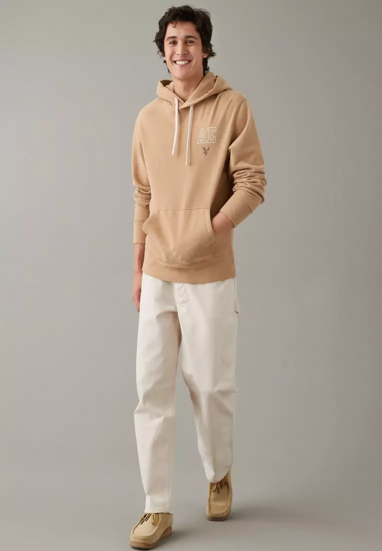 American eagle 2025 tan hoodie