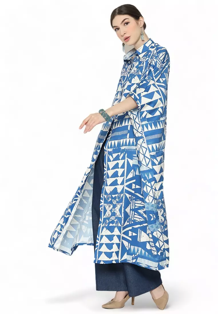 Kanzi Collared Kaftan