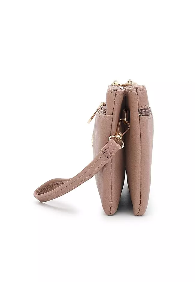 Women's Sling Bag / Crossbody Bag / Wristlet (斜孭袋 / 腕带錢包) - 紫色