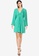 Banana Republic green Long Sleeves Pleated Mini Dress 949E2AA3B63889GS_3