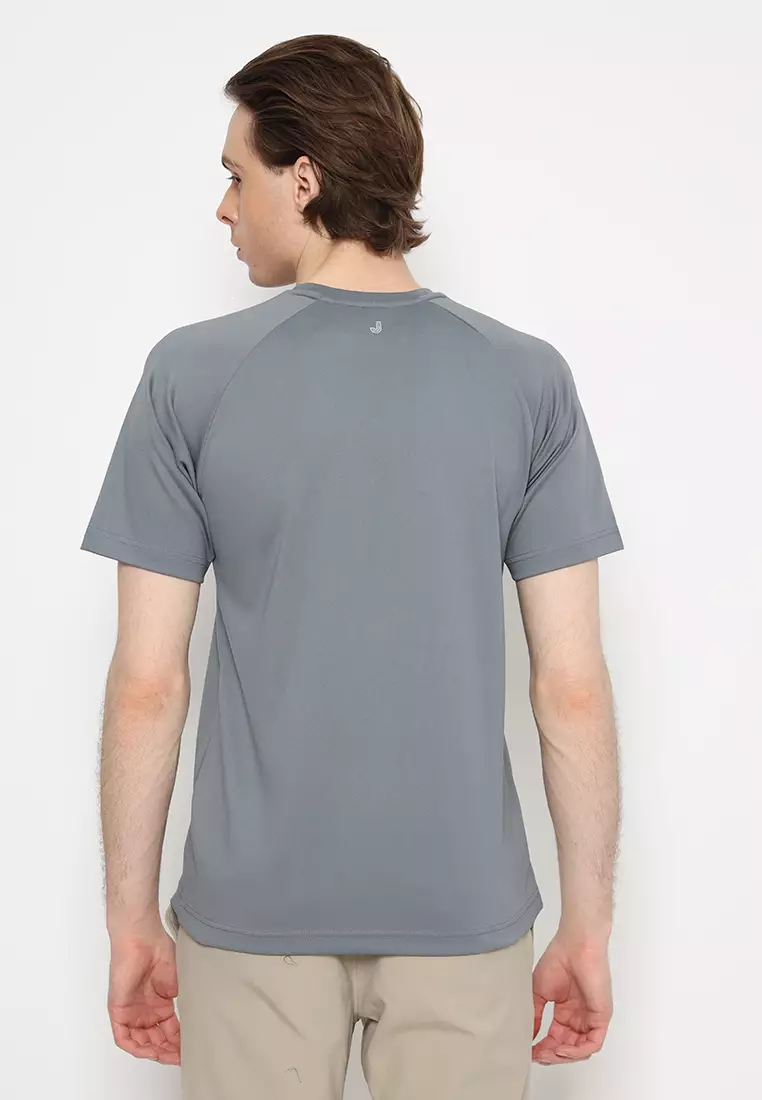 Jobb Colero Kaos Pria Slim Fit Dark Grey