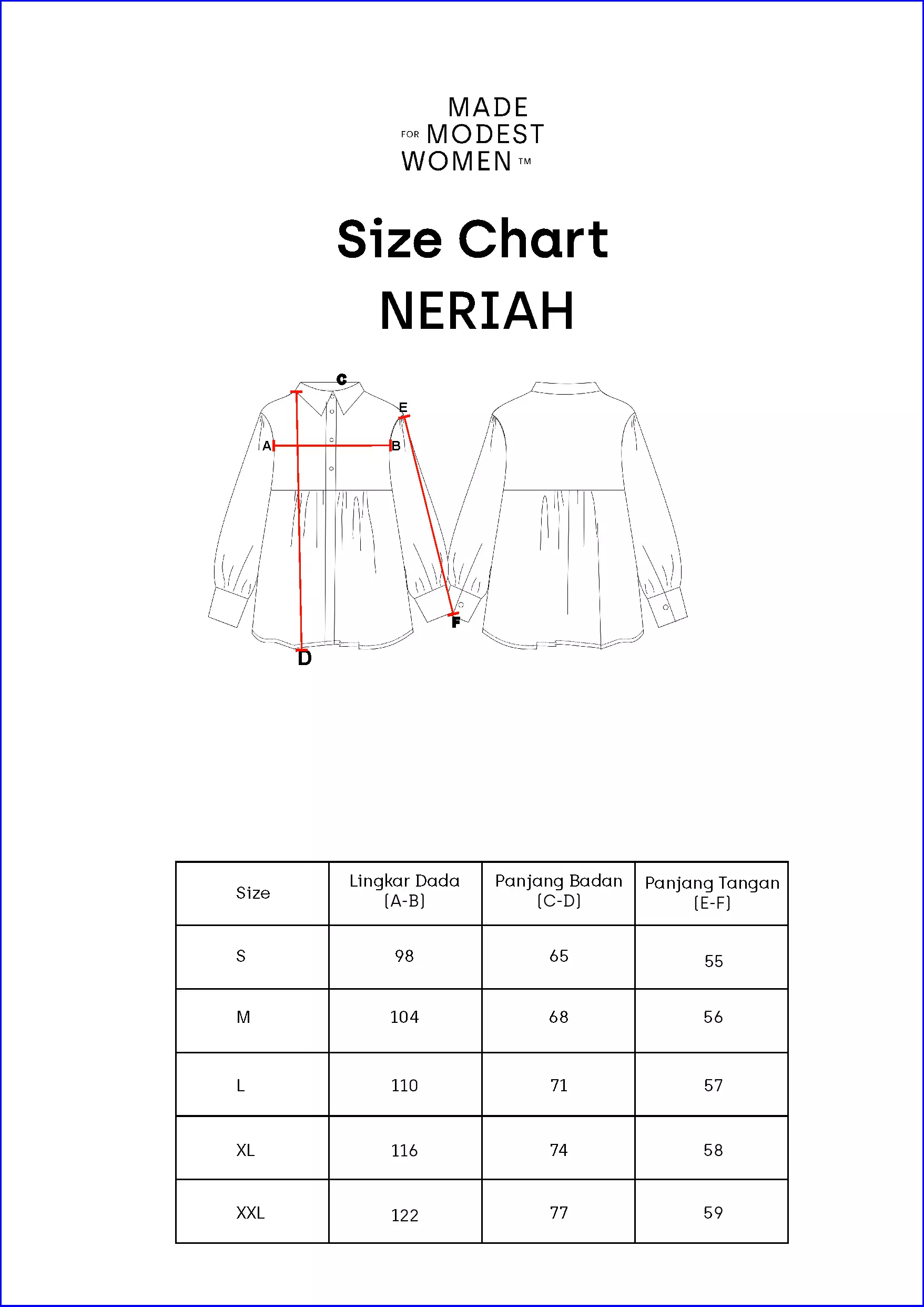 MFMW Neriah Atasan Blouse Cream Motif