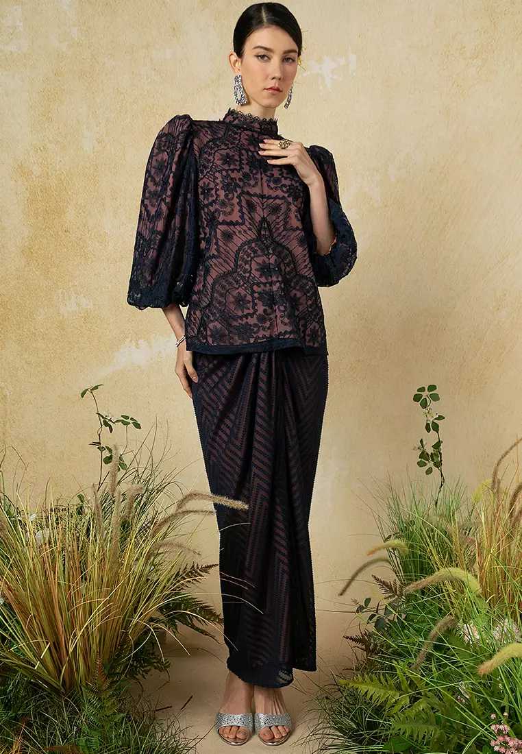 Asmara Kurung Kedah Lace Set