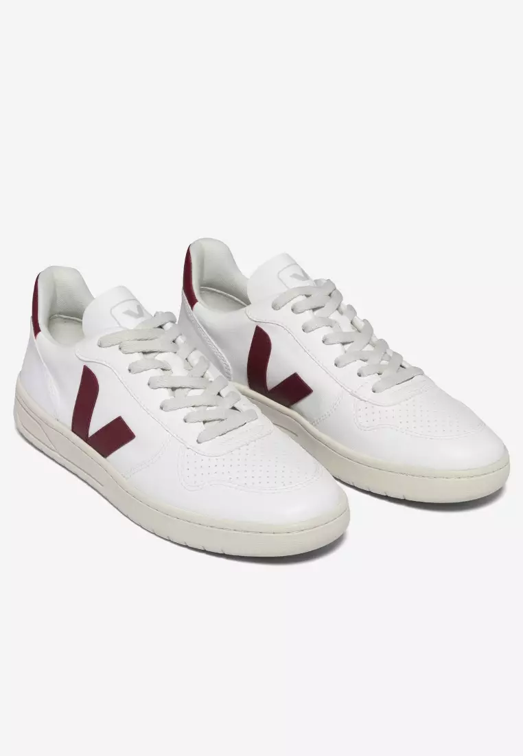 V-10 CWL White Marsala Sneakers