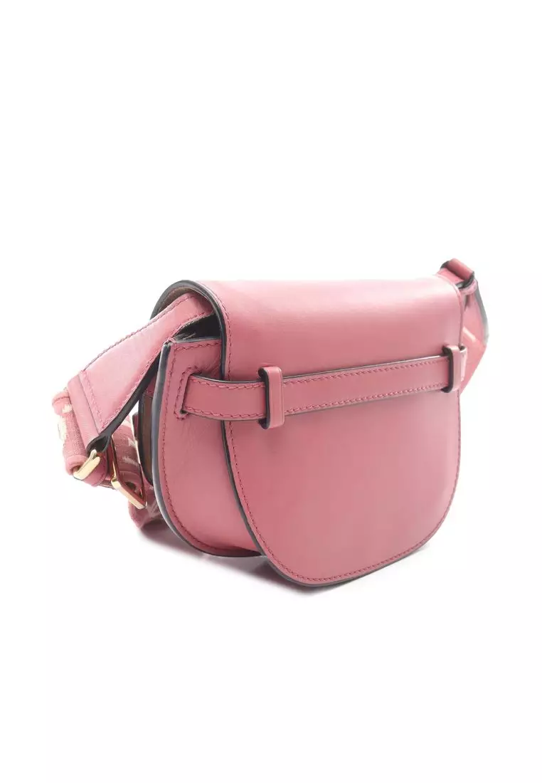 Pre-Loved Loewe Mini Leather Gate Dual Bag