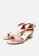 La Vita e Bella pink Ankle Strap Sandal Block Heels D6718SH5012814GS_5