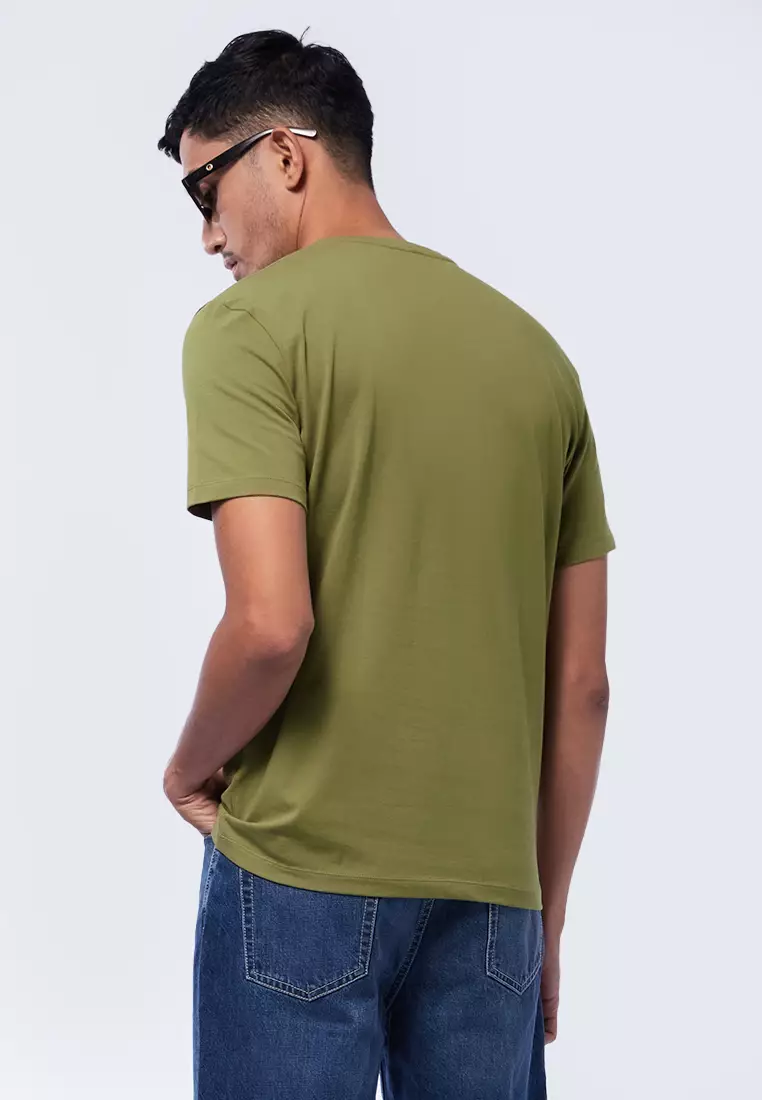 Basic V-Neck Short Sleeve T-Shirt
