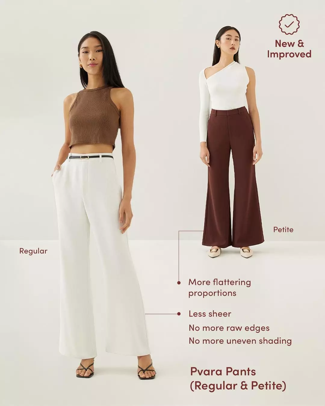 Celana Wanita - Pvara Regular Flare Pants