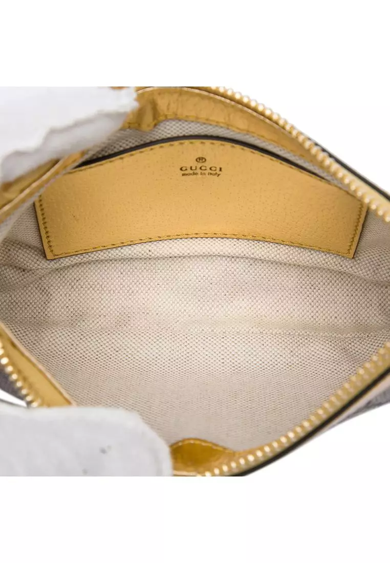 Pre-Loved Gucci Small Gg Supreme Ophidia Shoulder Bag
