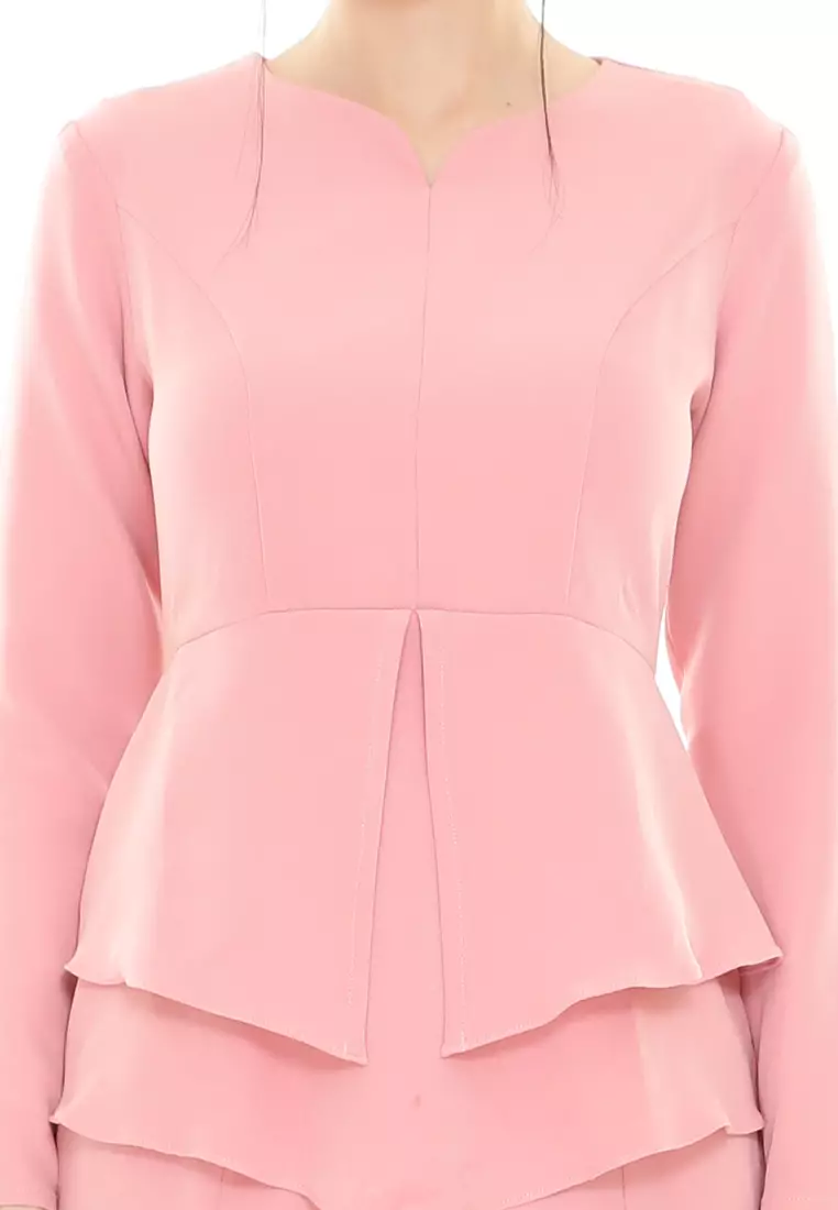 Serena Kurung Modern in Pink
