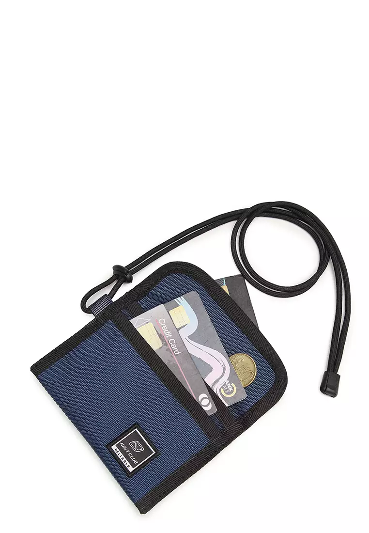 Navy Club Hanging Wallet Monxa 1.2