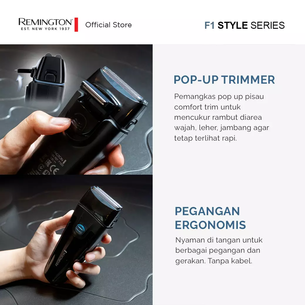 Remington F1 Style Series Foil Shaver F1000