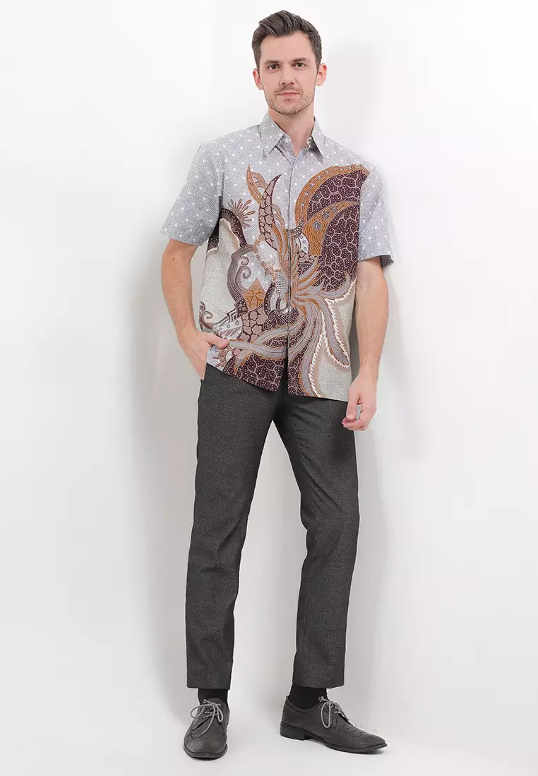 Pedro Shirt Kemeja Batik Pria Pendek