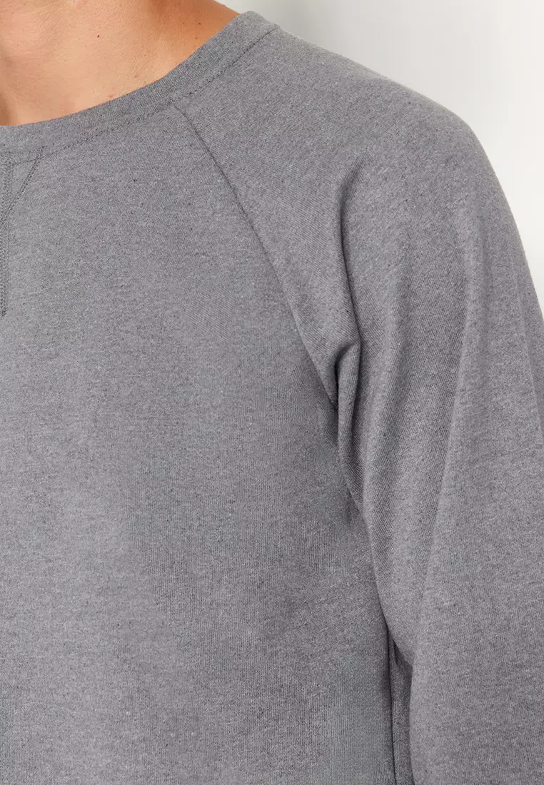 Regular Fit Knitted Pajamas Set.