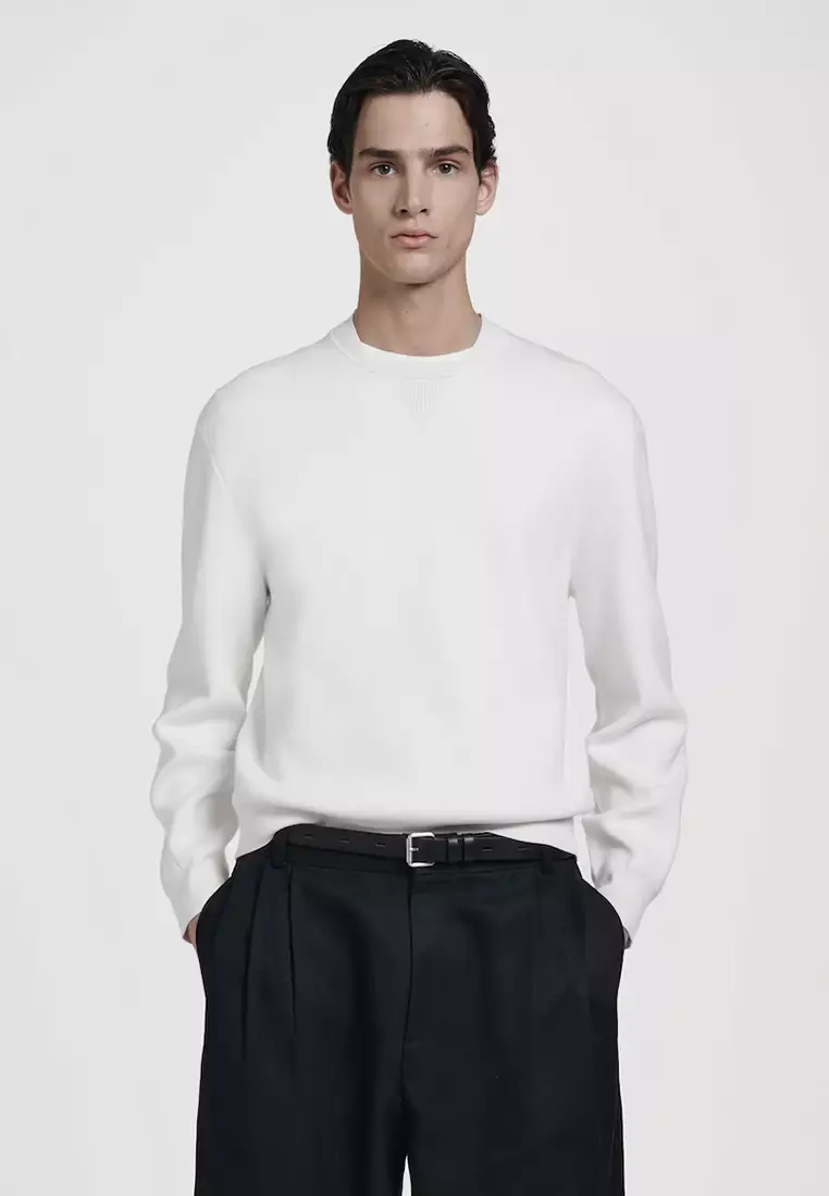 Double-Faced Knitted Jumper