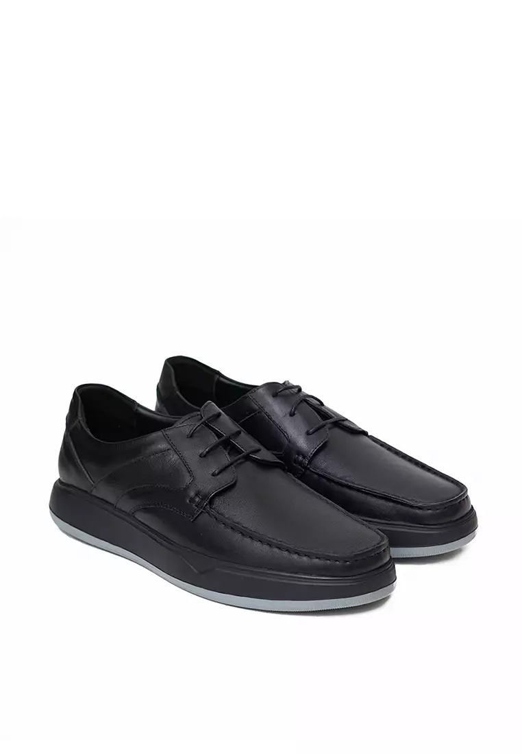 Sepatu Casual Pria Sneakers Gino Mariani Fausto Hitam